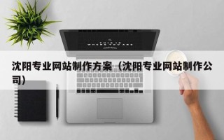 进贤沈阳专业网站制作方案（沈阳专业网站制作公司）